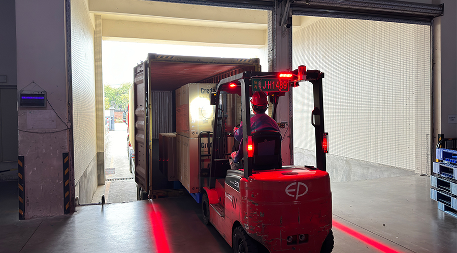 衣物烘干機(jī)出貨英國(guó)，開(kāi)啟合作新篇