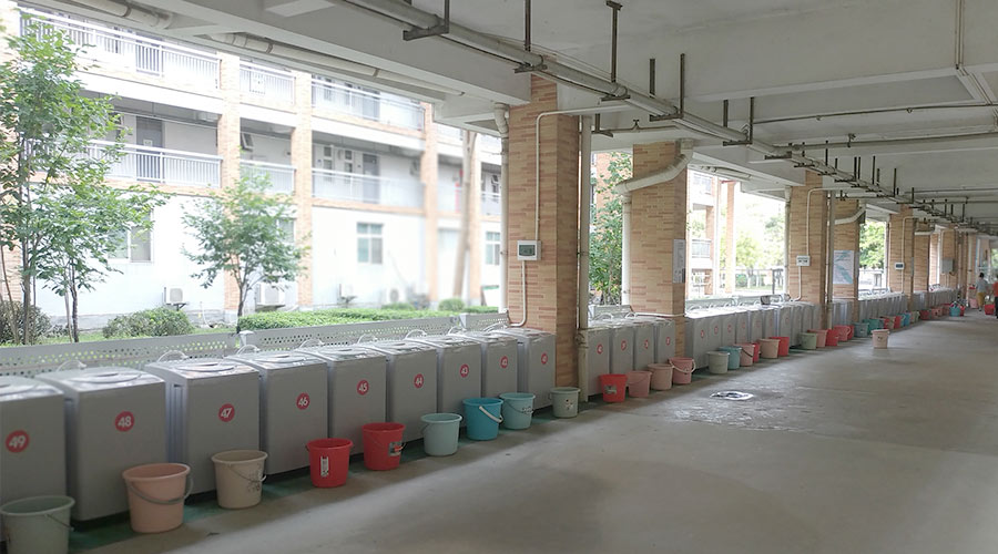 好評(píng)度高！江門(mén)一中學(xué)校又雙叒續(xù)單金環(huán)電器共享洗衣機(jī)