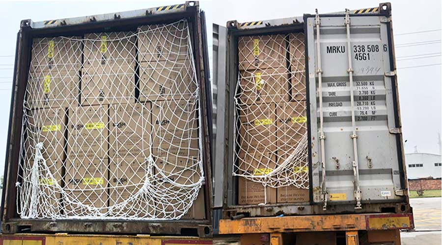 4月首發(fā)！英國(guó)客戶(hù)Argos滾筒衣服烘干機(jī)完成裝柜發(fā)貨