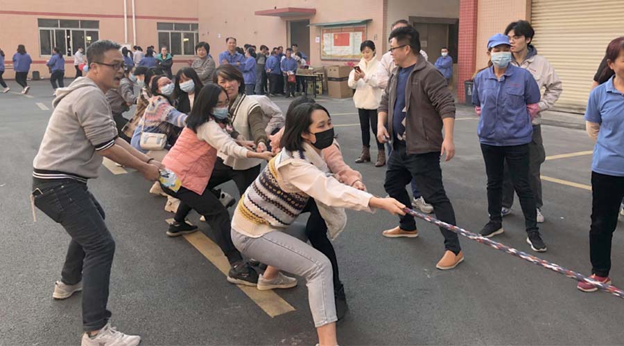 凝心聚力 辭舊迎新！金環(huán)電器開展跨年文娛活動