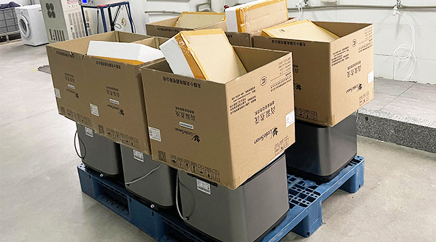 高質(zhì)量 低返工率！順利完成客戶迷你洗衣機驗貨