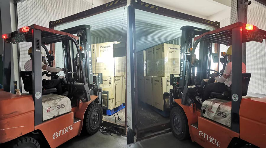 趕進度加油干！ 迅速完成松下客戶的衣物烘干機出貨