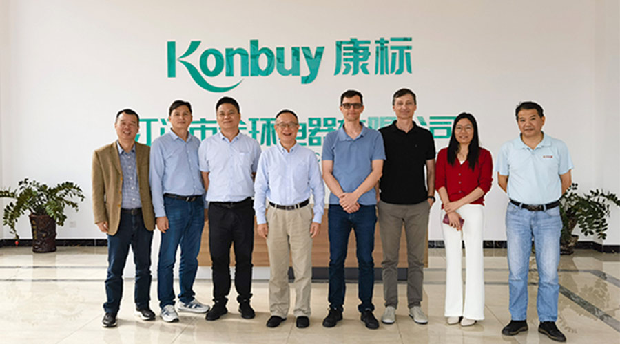 新項目對接！客戶伊萊克斯親臨金環(huán)電器參觀指導