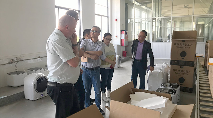 搶訂單 拼合同！金環(huán)電器積極推進(jìn)滾筒衣服烘干機(jī)訂單增長(zhǎng)